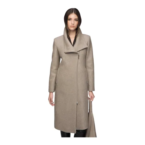 Coats > Single-Breasted Coats - - Vespucci by VSP - Modalova