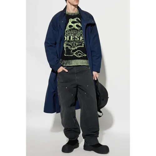 Knitwear > Round-neck Knitwear - - Diesel - Modalova