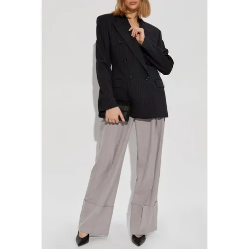 Trousers > Wide Trousers - - Victoria Beckham - Modalova