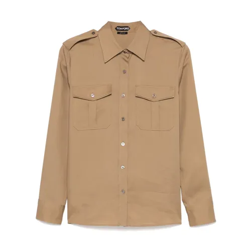 Blouses & Shirts > Shirts - - Tom Ford - Modalova