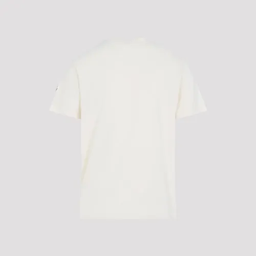 Moncler - Tops > T-Shirts - White - Moncler - Modalova
