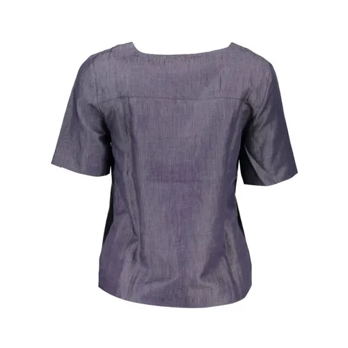 Gant - Tops > T-Shirts - Blue - Gant - Modalova
