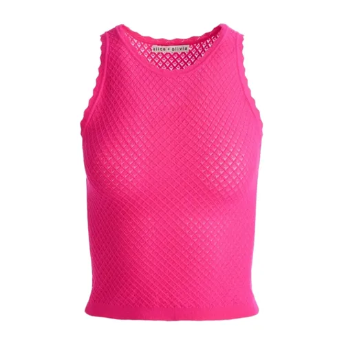 Tops > Sleeveless Tops - - Alice + Olivia - Modalova