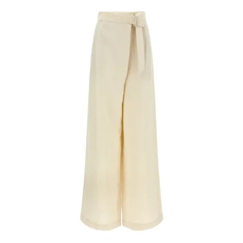 Trousers > Wide Trousers - - Brunello Cucinelli - Modalova