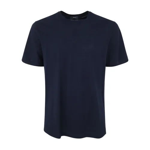 Herno - Tops > T-Shirts - Blue - Herno - Modalova