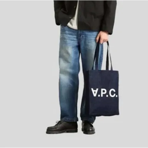 A.p.c. - Bags > Tote Bags - Blue - A.p.c. - Modalova