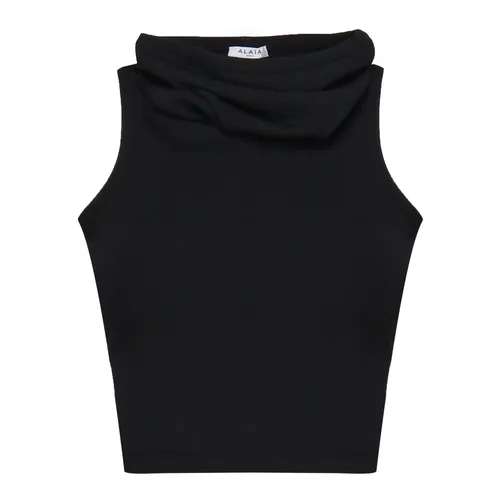 Tops > Sleeveless Tops - - Alaïa - Modalova