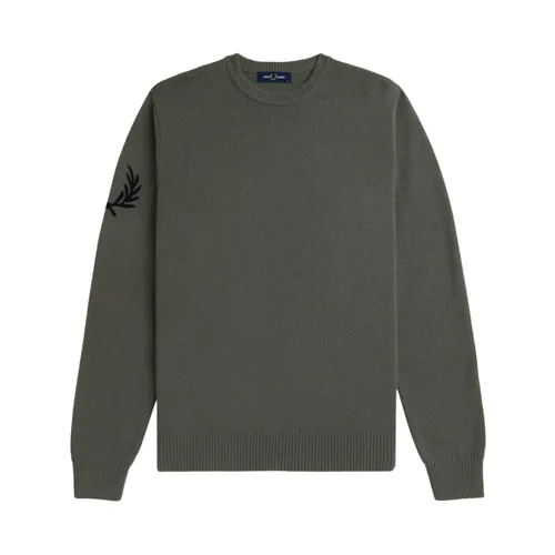 Knitwear > Round-neck Knitwear - - Fred Perry - Modalova