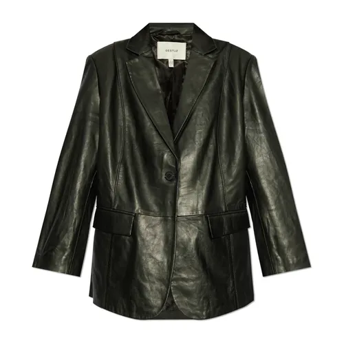 Jackets > Leather Jackets - - Gestuz - Modalova
