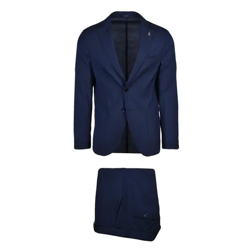 Suits > Suit Sets > Single Breasted Suits - - Paoloni - Modalova