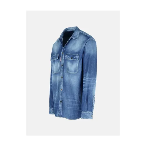 Jackets > Denim Jackets - - Dsquared2 - Modalova