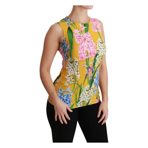 Tops > Sleeveless Tops - - Dolce & Gabbana - Modalova