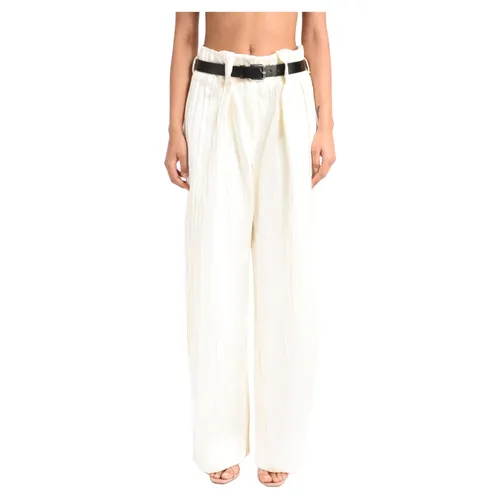 Trousers > Wide Trousers - - Sportmax - Modalova