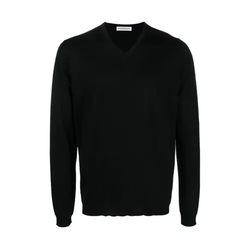 Knitwear > V-neck Knitwear - - Goes Botanical - Modalova