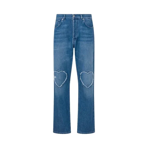 Jeans > Straight Jeans - - Moschino - Modalova