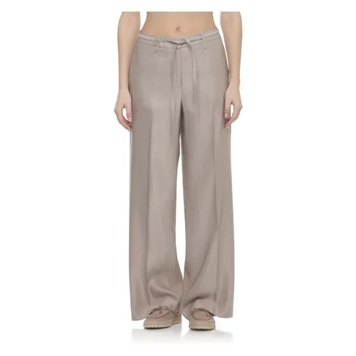 Trousers > Wide Trousers - - Peserico - Modalova