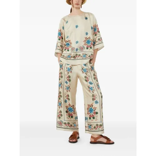Trousers > Wide Trousers - - Weekend Max Mara - Modalova