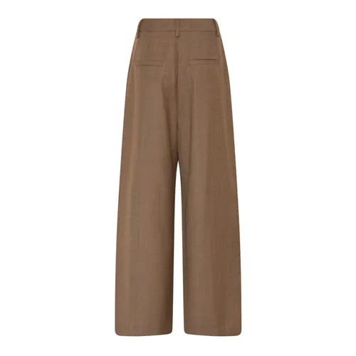 Trousers > Wide Trousers - - Bruuns Bazaar - Modalova
