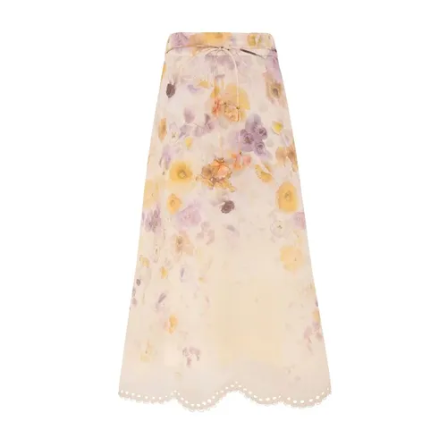 Skirts > Midi Skirts - - Zimmermann - Modalova