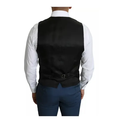 Suits > Suit Vests - - Dolce & Gabbana - Modalova