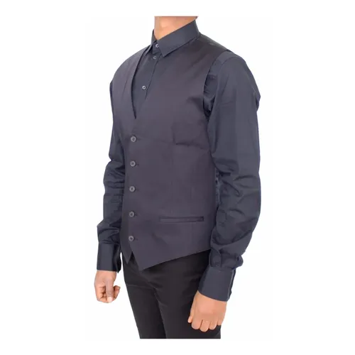 Suits > Suit Vests - - Dolce & Gabbana - Modalova