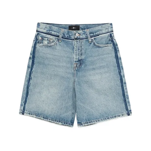 Shorts > Denim Shorts - - 7 For All Mankind - Modalova