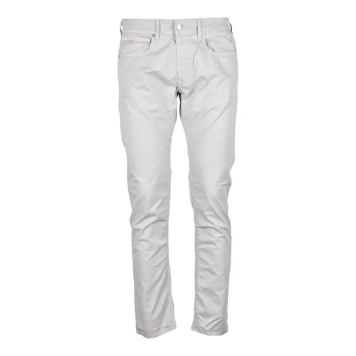 Replay - Trousers > Chinos - Gray - Replay - Modalova