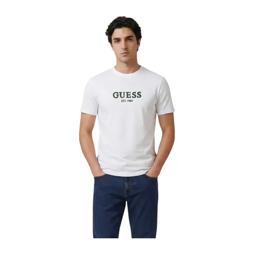 Guess - Tops > T-Shirts - White - Guess - Modalova
