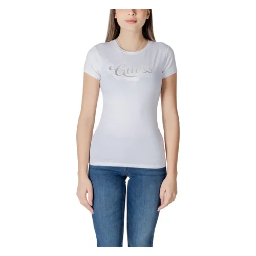 Guess - Tops > T-Shirts - White - Guess - Modalova