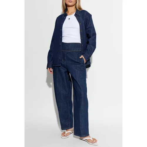 Jeans > Loose-fit Jeans - - Ami Paris - Modalova