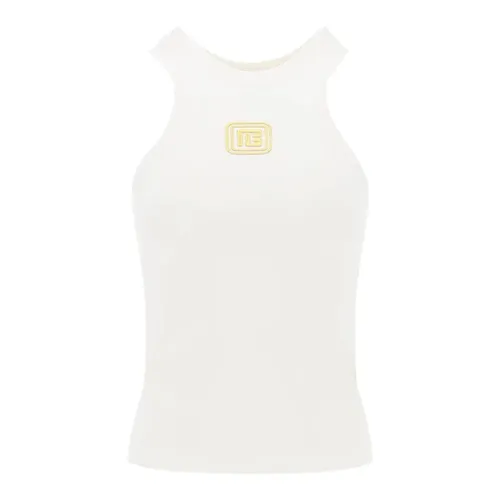 Tops > Sleeveless Tops - - Balmain - Modalova