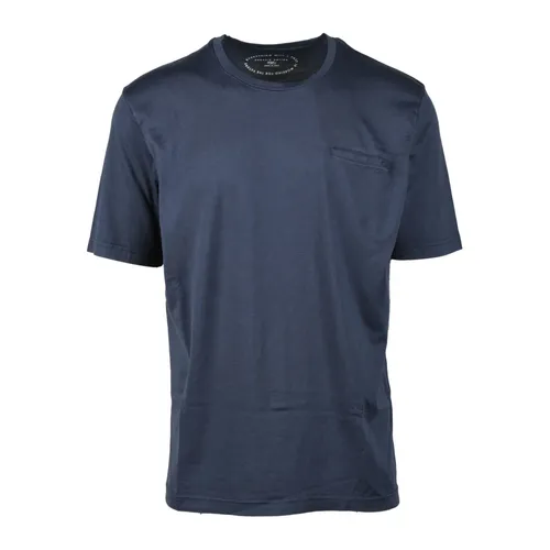 Fedeli - Tops > T-Shirts - Blue - Fedeli - Modalova