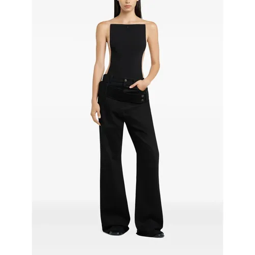 Trousers > Wide Trousers - - Courrèges - Modalova