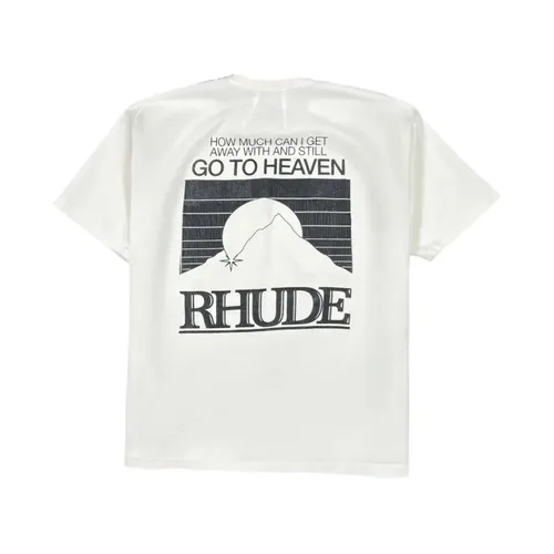 Rhude - Tops > T-Shirts - White - Rhude - Modalova