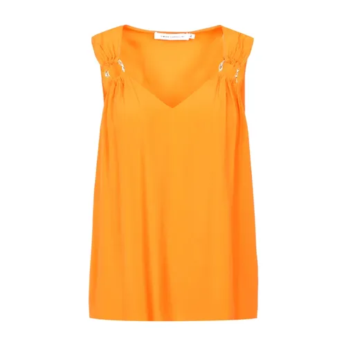 Tops > Sleeveless Tops - - Simona Corsellini - Modalova