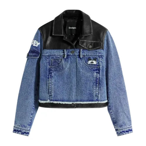 Jackets > Denim Jackets - - Desigual - Modalova