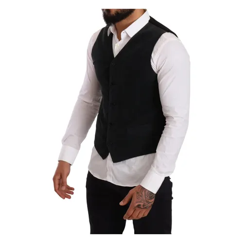 Suits > Suit Vests - - Dolce & Gabbana - Modalova