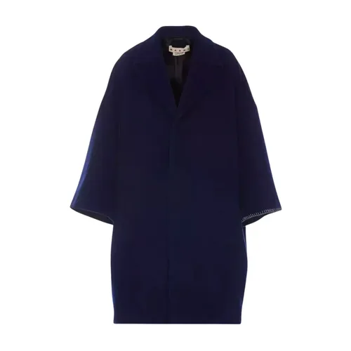 Coats > Single-Breasted Coats - - Marni - Modalova