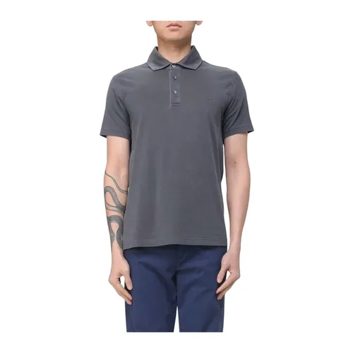 Fay - Tops > Polo Shirts - Gray - Fay - Modalova