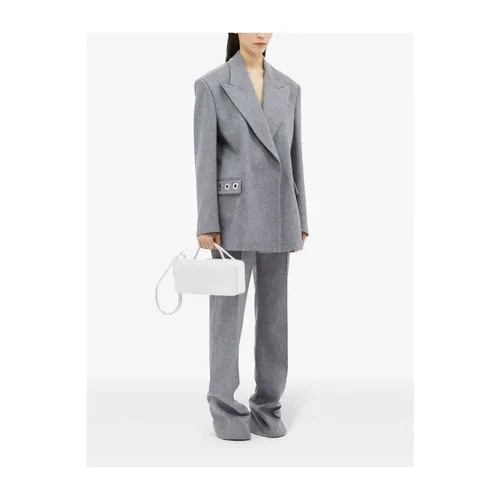 Trousers > Wide Trousers - - Msgm - Modalova