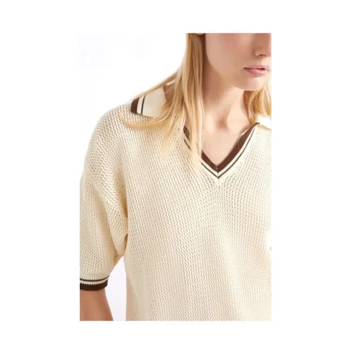 Knitwear > V-neck Knitwear - - Marella - Modalova