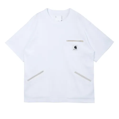 Sacai - Tops > T-Shirts - White - Sacai - Modalova