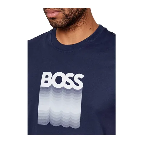 Hugo - Tops > T-Shirts - Blue - Hugo - Modalova