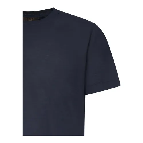 Zanone - Tops > T-Shirts - Blue - Zanone - Modalova