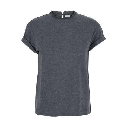 Tops > T-Shirts - - Brunello Cucinelli - Modalova