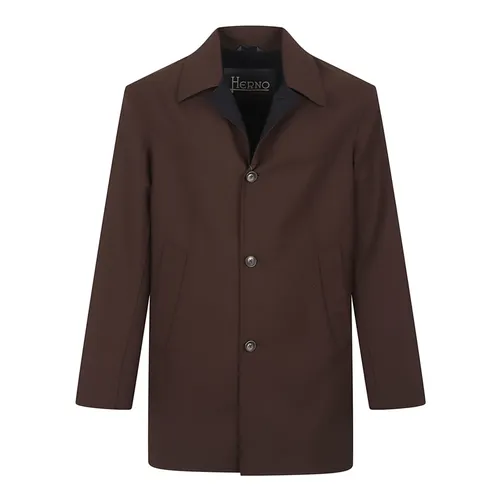 Coats > Single-Breasted Coats - - Herno - Modalova