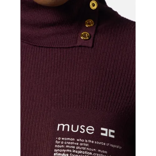 Knitwear > Turtlenecks - - Elisabetta Franchi - Modalova