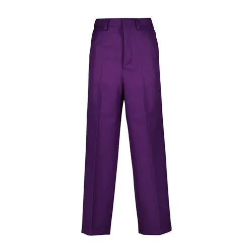 Trousers > Straight Trousers - - Ami Paris - Modalova