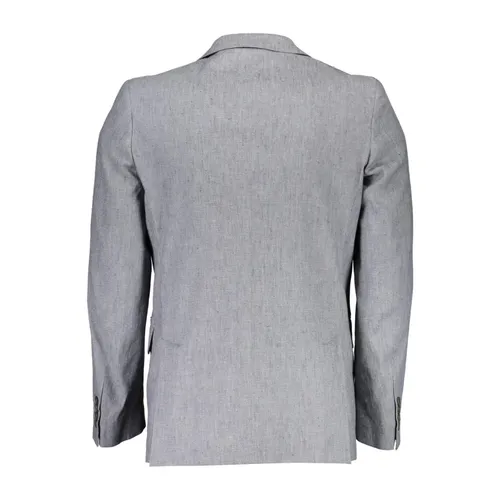 Gant - Jackets > Blazers - Gray - Gant - Modalova