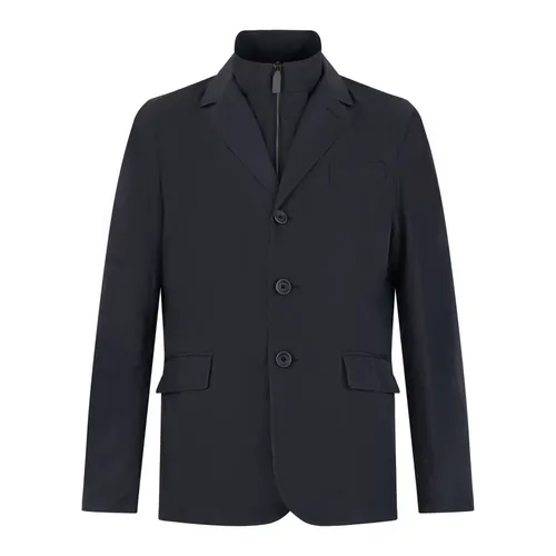Herno - Jackets > Blazers - Blue - Herno - Modalova